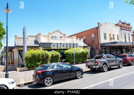 ABC Media News Niederlassungen in Wagga Wagga, regionale New South Wales, Australien Stockfoto