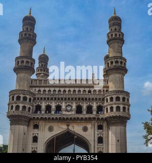 Der charminar/Die globale Ikone von Hyderabad/Indien Stockfoto