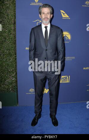 Los Angeles, CA, USA. 24 Okt, 2018. Simon Kinberg in der Ankunftshalle für 2018 Australier in Film 7. jährlichen Awards Gala, Paramount Studios, Los Angeles, CA 24. Oktober 2018. Credit: Priscilla Grant/Everett Collection/Alamy leben Nachrichten Stockfoto