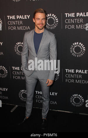 Hollywood, USA. 25 Okt, 2018. Derek Hough 25.10.2018 Die Paley Ehren in Hollywood: Eine Gala zu Ehren Musik im Fernsehen im Beverly Wilshire Hotel in Beverly Hills, CA Foto von Izumi Hasegawa/HollywoodNewsWire.co Credit: Hollywood News Wire Inc./Alamy Leben Nachrichten gehalten Stockfoto