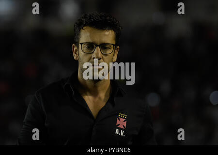 RJ - Rio de Janeiro - 10/26/2018 - Brasilianische ein 2018, Vasco x Internacional - Alberto Valentim Vasco Trainer während Match gegen Internacional in Sao Januario Stadium für die brasilianische Meisterschaft ein 2018. Foto: Thiago Ribeiro/AGIF Stockfoto