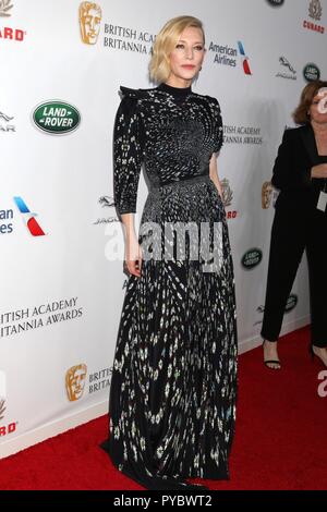 Beverly Hills, USA. 26 Okt, 2018. Cate Blanchett in der Ankunftshalle für Britannia 2018 British Academy Awards, The Beverly Hilton, Beverly Hills, CA 26. Oktober 2018. Credit: Priscilla Grant/Everett Collection/Alamy leben Nachrichten Stockfoto