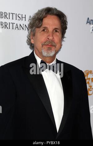 Beverly Hills, USA. 26 Okt, 2018. Peter Farrelly in der Ankunftshalle für Britannia 2018 British Academy Awards, The Beverly Hilton, Beverly Hills, CA 26. Oktober 2018. Credit: Priscilla Grant/Everett Collection/Alamy leben Nachrichten Stockfoto