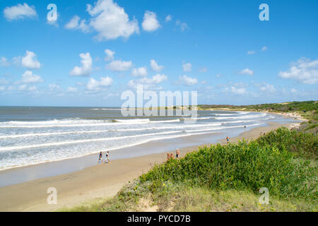 Playa Grande in Santa Teresa Nationalpark, Rocha, Uruguay Stockfoto