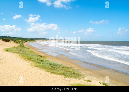 Playa Grande in Santa Teresa Nationalpark, Rocha, Uruguay Stockfoto