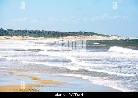 Playa Grande in Santa Teresa Nationalpark, Rocha, Uruguay Stockfoto