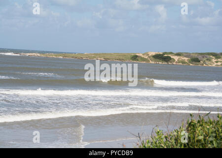 Playa Grande in Santa Teresa Nationalpark, Rocha, Uruguay Stockfoto