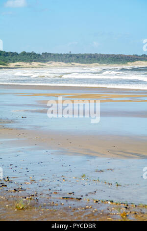 Playa Grande in Santa Teresa Nationalpark, Rocha, Uruguay Stockfoto