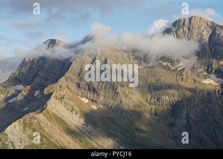 Pic du Marbore im Spätsommer Stockfoto