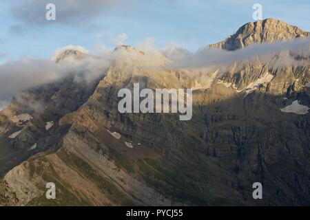 Pic du Marbore im Spätsommer Stockfoto