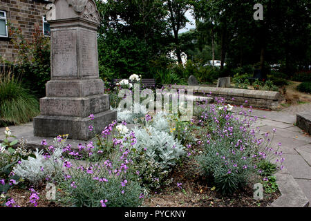 Eine gemeinschaft Garten in Todmorden, West Yorkshire Stockfoto