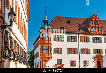 Anzeigen von Bishops Palace in Würzburg - Bayern, Deutschland Stockfoto