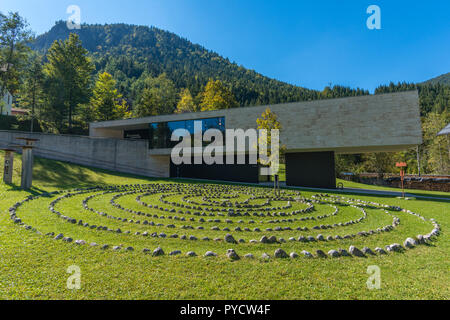 Alpine Dorf Hinterriss, die österreichischen Alpen, Tirol, Österreich, Europa Stockfoto