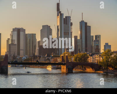 Frankfurt am Main Deutschland banking Kapital Stockfoto