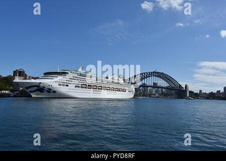 Spaziergang entlang der Küste, Sydney Stockfoto