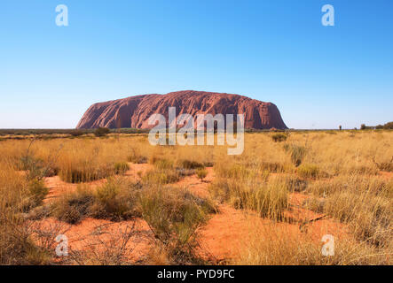 Uluru (Ayers Rock), Northern Territory, Australien Stockfoto