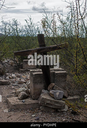 Fairbank Friedhof. Cochise County, Arizona. USA Stockfoto