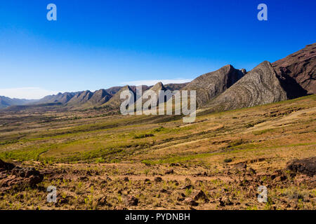 Landschaft in der Nähe von Toro Toro in Bolivien, Cochabamba Stockfoto