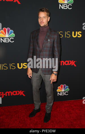 Premiere von NBC's "Dies ist uns' Saison 3 Mit: Justin Hartley Wo: Hollywood, California, United States Wenn: 25 Sep 2018 Credit: FayesVision/WENN.com Stockfoto