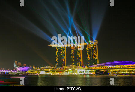 Marina Bay, Singapur Stockfoto