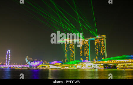 Marina Bay, Singapur Stockfoto