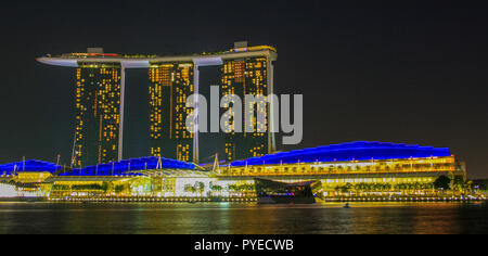 Marina Bay, Singapur Stockfoto