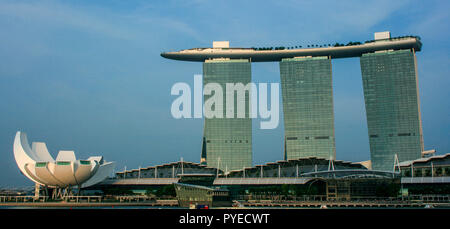 Marina Bay, Singapur Stockfoto