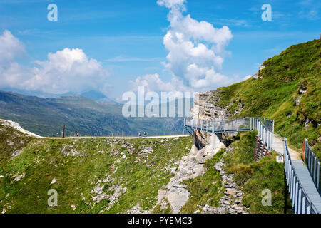 Die schöne Landschaft der österreichischen Alpen, Europa. Stockfoto