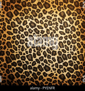 Leopard Muster Hintergrund oder Textur Nahaufnahme Stockfoto