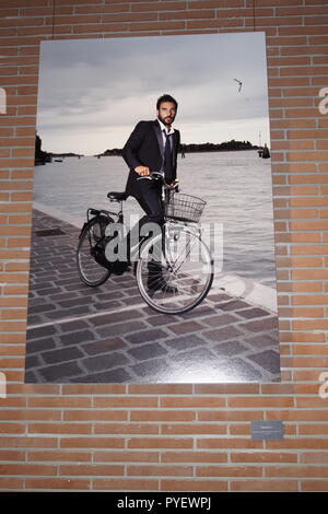 Edoardo Leo, ritratto alla Festa del Cinema di Roma Stockfoto