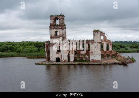 Semi-Kirche in Krokhino, Russland Stockfoto