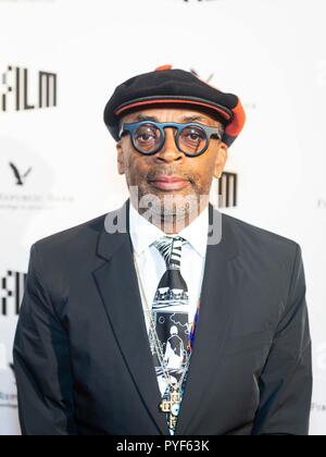 SFFILM präsentiert Veteran Geschichtenerzähler und bilderstürmer Spike Lee mit einem besonderen Tribut, einschließlich einer eingehenden onstage Gespräch über seine Karriere und kreativen Prozess gefolgt von einem kostenlosen Screening von seinen neuesten Film BlacKkKlansman. Mit dieser besonderen Tribut anlässlich seiner neuesten Arbeit, SFFILM begrüßt Lee zurück nach San Francisco und weiterhin eine reiche Geschichte mit der Veteran der Filmemacher, der die Uraufführungen von She's gotta Haben es und crooklyn am SFFILM Festival und die Präsentation der Irving M. Levin Award für Film Richtung Lee im Jahr 2007. Mit: Spike Lee Wo: San Stockfoto