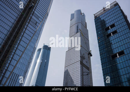 High-rise apartment Gebäude in der Küche der Nachbarschaft der Hölle, Manhattan, New York City, NY. Stockfoto