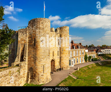 Tonbridge Castle. Stockfoto