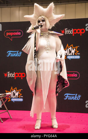 London, Großbritannien. 27. Oktober 2018. MCM Comic Con im Excel Centre, London Am 27. Oktober 2018 Credit: Tom Rose/Alamy leben Nachrichten Stockfoto