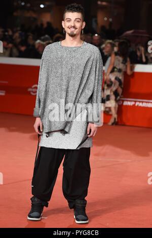 Rom, Italien. 27 Okt, 2018. Roma Kino Fest 2018. Rome Film Festival. Red Carpet Movie Magic Nächte. Im Bild: Daniele Rommelli Credit: Unabhängige Fotoagentur/Alamy leben Nachrichten Stockfoto