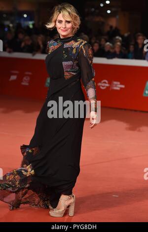 Rom, Italien. 27 Okt, 2018. Roma Kino Fest 2018. Rome Film Festival. Red Carpet Movie Magic Nächte. Im Bild: Angelica Russo Credit: Unabhängige Fotoagentur/Alamy leben Nachrichten Stockfoto