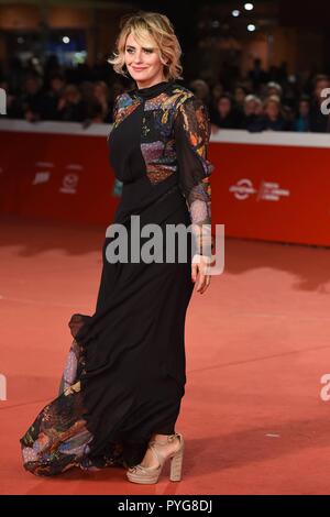 Rom, Italien. 27 Okt, 2018. Roma Kino Fest 2018. Rome Film Festival. Red Carpet Movie Magic Nächte. Im Bild: Angelica Russo Credit: Unabhängige Fotoagentur/Alamy leben Nachrichten Stockfoto