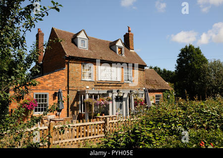 Plume of Feathers Inn, Little Wymondley, Hertfordshire, wahrscheinlich wurde ein Public House im neunzehnten Jahrhundert. Stockfoto