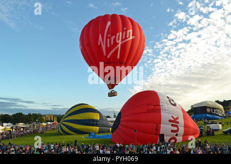 Bristol Balloon Fiesta, England, Großbritannien Stockfoto