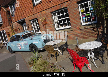 Die Glocke Pub in Bollendorf, East Sussex, Großbritannien Stockfoto