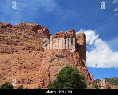 Der Garten der Götter Felsformationen, Colorado Stockfoto