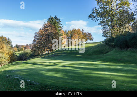 Lynedoch Golfplatz in der Nähe von Scone, Schottland, Großbritannien Stockfoto