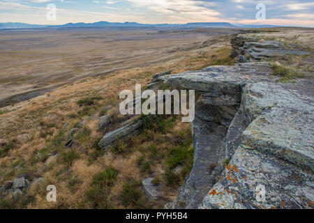 Buffalo Jump, ersten Völker Buffalo Jump SP, Montana, von Bruce Montagne/Dembinsky Foto Assoc Stockfoto