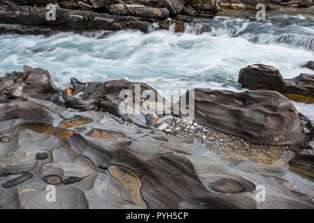 Numa-fällt, Vermillion River, Kootenay NP, British Columbia, Kanada, von Bruce Montagne/Dembinsky Foto Assoc Stockfoto