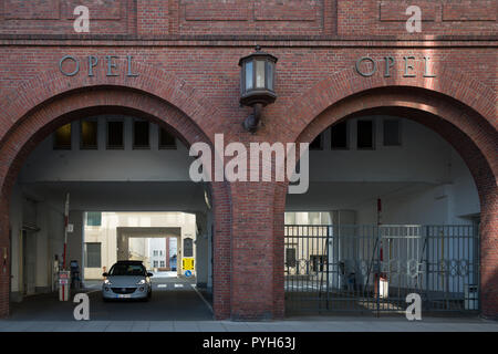 Deutschland, Rüsselsheim, die alte Muttergesellschaft der Opel Car Group Stockfoto