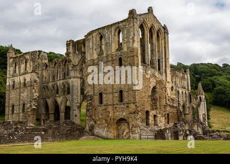 Rievaulx Abtei Stockfoto