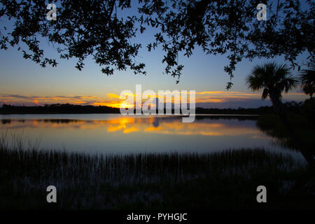 George Lestrange bewahren, Fort Pierce, Florida Stockfoto