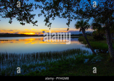 George Lestrange bewahren, Fort Pierce, Florida Stockfoto