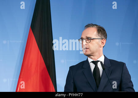 Berlin, Deutschland - Bundesaußenminister Heiko Maas. Stockfoto